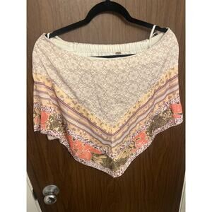 Free People Bandana Style Top, Size L